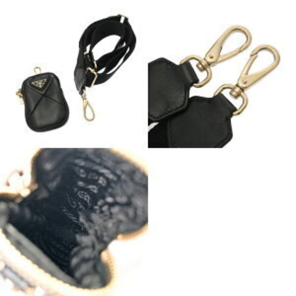Prada Shoulder Bag Black Nappa Leather - Picture 9 of 9